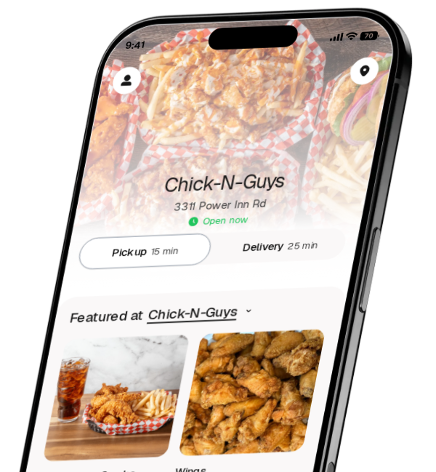 Chick-N-Guys app preview