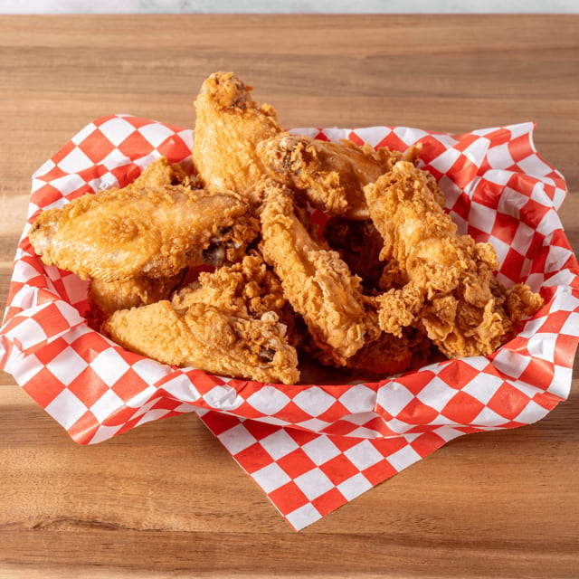 6 pc Wings.