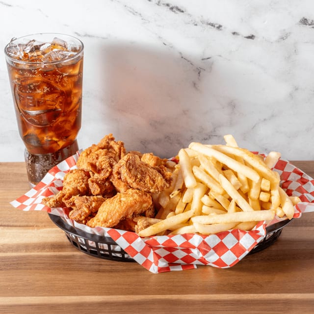 6 pc Boneless Wings Combo.